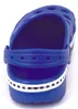 Kinder Clogs Gartenclogs Hausschuhe Sandalen Fußball Blau Produktbild-Vorschau 5
