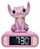 Budík Disney Lilo & Stitch anjel 3D s nočným svetlom a Náhľad obrázku produktu 1