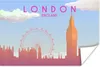MuchoWow® Poster Illustration der Skyline von London, Produktbild-Vorschau 1
