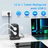 8 Fach Steckdosenleiste 4 USB Mehrfachsteckdose Produktbild-Vorschau 6