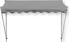 Grasekamp Klemmmarkise Ontario 294 x 130 cm  Grau Gestell Produktbild-Vorschau 1