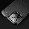 Carbon Bush TPU Hülle für iPhone 14 - Dunkelblau | Produktbild-Vorschau 4
