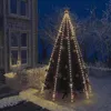 vidaXL Svetelná sieť na vianočný stromček so 400 LED Náhľad obrázku produktu 2