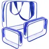 Trousse de toilette transparente 3 pièces | Trousse de Voir les images du produit 3