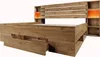 Sweiko Doppelbett Massivholzbett 160×200, Stauraumbett Produktbild-Vorschau 17