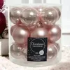 Weihnachtskugeln Glas 4cm 18 Stück - Puderrosa Produktbild-Vorschau 7