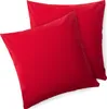 Blumtal Kissenbezug 50x50 cm (2er Set Kissenbezüge) - Rot - Produktbild-Vorschau 1