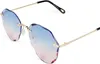 styleBREAKER Damen Piloten Sonnenbrille Rahmenlos mit Produktbild-Vorschau 5