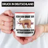 Trendation - Lustige Faultier Spruch Mitarbeiter Geschenk Produktbild-Vorschau 2