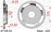 AFAM Kettenrad Stahl Standard - 420 Produktbild-Vorschau 2