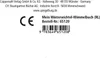 Product information and barcode on a white background. Produktbild-Vorschau