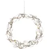 Eglo LED Lichterkranz Weihnachtskranz Curly Silber Ø30cm Produktbild-Vorschau 2