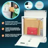 Monzana Boîte aux lettres murale XXL acier zingué blanc Voir les images du produit 5