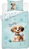 DETEXPOL Bambusbettwäsche Merry doggy grün Baumwolle, Produktbild-Vorschau 1