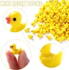 120 mini-canards résine jaune mini-canards pour décoration, Voir les images du produit 3