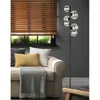 Globo Lighting stojací lampa kovová černá matná, 6x G9 LED Náhled obrázku produktu 13