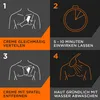 A four-step diagram illustrating how to use a hair removal cream. Anteprima dell’immagine prodotto