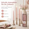 Boltze Stick Candle Twisto świeczka stołowa różowa matowa Podgląd zdjęcia produktu 2