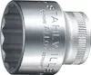 STAHLWILLE 02010012, Buchse, Chrom, DIN EN 3709, 24 g Produktbild-Vorschau 8