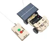 Solar Wireless Fernbedienung Auto Modell DIY Holz Kind Produktbild-Vorschau 1