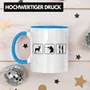 Trendation - Jäger Tasse Geschenk Eat Sleep Jagen Repeat Produktbild-Vorschau 3