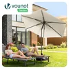 VOUNOT® VOUNOT® Sonnenschirm 270 cm knickbar UV 50+ Produktbild-Vorschau 2