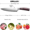 GRILLOX Nóż szefa kuchni Profesjonalny nóż szefa kuchni 20 Podgląd zdjęcia produktu 5