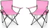 BigDean 2x Faltstuhl PINK Campingstuhl Anglerstuhl mit Produktbild-Vorschau 1