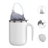 304 Edelstahl Pflegebecher, 450 ml, Trink- & Breibecher, Produktbild-Vorschau 1