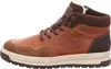 A side view of a brown winter bootie. Anteprima dell’immagine prodotto