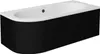 Eckbadewanne Badewanne Avita BLACK&WHITE RECHTS 180X80 mit Produktbild-Vorschau 2
