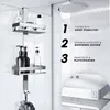 Organizzatore doccia BENKSTEIN - acciaio inox - con 2 Anteprima dell’immagine prodotto 3