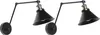 BELIANI Zestaw 2 lamp ściennych czarny metalowy klosz Podgląd zdjęcia produktu 1