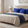 Kissenbezug 35x35 cm Blau | 100% Baumwolle | Atmungsaktive Produktbild-Vorschau 2