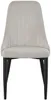 xonox.home Stuhl 2er Set Claudia Velouroptik creme (B/H/T): Produktbild-Vorschau 2