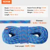 VEVOR 10,2 mm corda da arrampicata dinamica, 50 m (164 ft) Anteprima dell’immagine prodotto 7