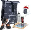 Rucksack Plane Time Bag 24 L Kurierrucksack Roll-Top Herren Produktbild-Vorschau 6