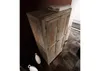 MASSIVMOEBEL24 Schrank Sheesham 96x60x200  grau geölt Produktbild-Vorschau 4
