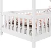 Hausbett CORA 90x200 cm, Weiß - Kinderbett mit Produktbild-Vorschau 5