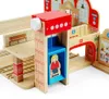 Scatola di cartone BigJigs giocattolo Grand Central Station Anteprima dell’immagine prodotto 5