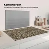 KitchenYeah© Herdabdeckplatte Pantherdruck - Schwarz - Produktbild-Vorschau 3
