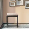 CLP Sitzhocker Barci mit Polsterung und schwarzem Produktbild-Vorschau 3