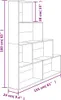 vidaXL Bibliothèque/séparation de pièce Chêne Sonoma Voir les images du produit 14