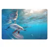 MuchoWow® Schreibtischunterlage Delphin - Sonne - Wasser Produktbild-Vorschau 1