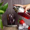 Cocktailshaker Glas 500ml mit 6 deutschen Rezepten & Skala Produktbild-Vorschau 3