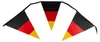 Deutschland Wimpelkette schwarz-rot-gold, 8m Gesamtlänge, Produktbild-Vorschau 2