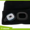Trizand 22663 Mütze mit USB-Stirnlampe, schwarz Produktbild-Vorschau 11