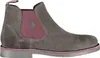 Elegante graue Stiefeletten für Herren mit Gummizug & Produktbild-Vorschau 1