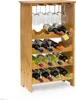 Relaxdays 10013871, 16 butel., Bambusowy, Drewno, Podłogowy Podgląd zdjęcia produktu 1