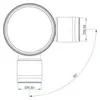 POLOPLAST Eckdoppelabzweig, POLO-KAL XS, 110/50/50mm, Produktbild-Vorschau 4